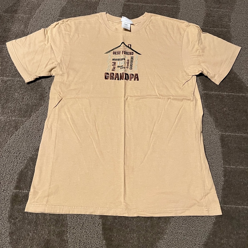 *6 for $10!* MccC Sport Men’s Grandpa Short Sleeve T-Shirt Embroidered House